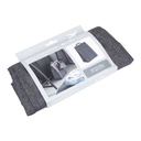Reise-Schuhbeutel Grau – Flachverpackung 3