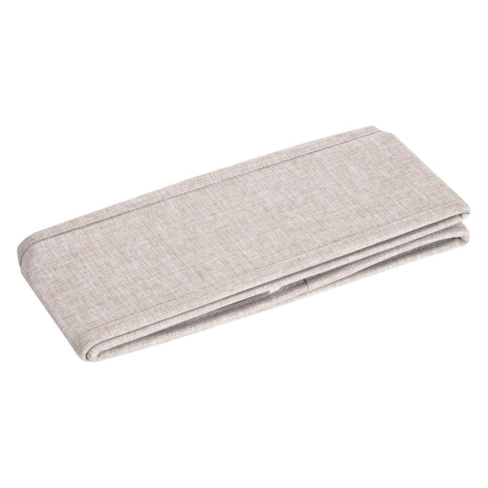 Schubladen-Organizer 6 Fächer groß Beige – Flachverpackung 3