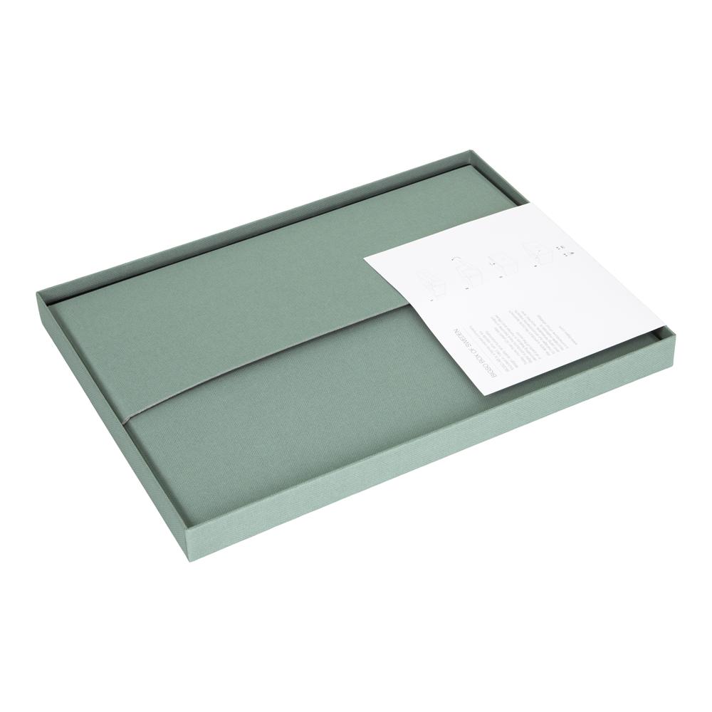 Faltbox Katia L Grün – Flachverpackung 3