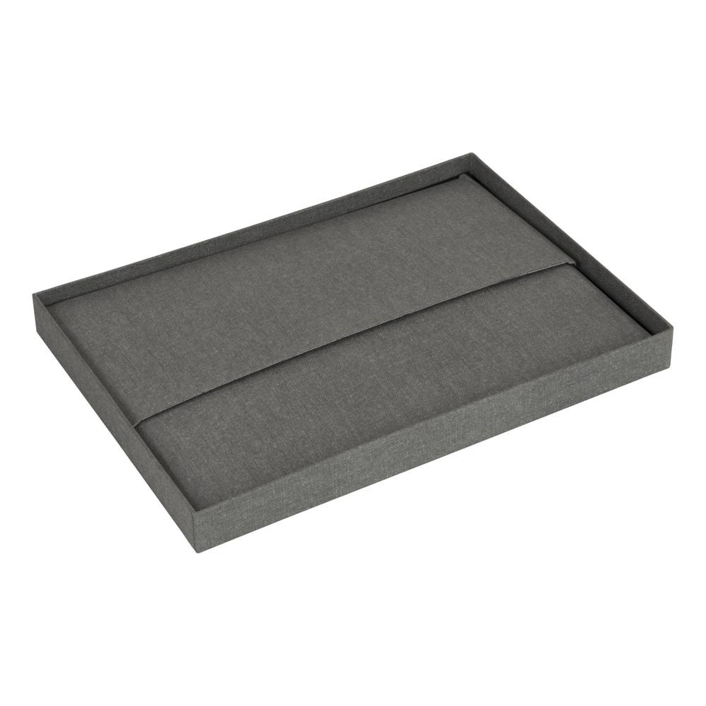 Faltbox Karin M Graugrün – Flachverpackung 3