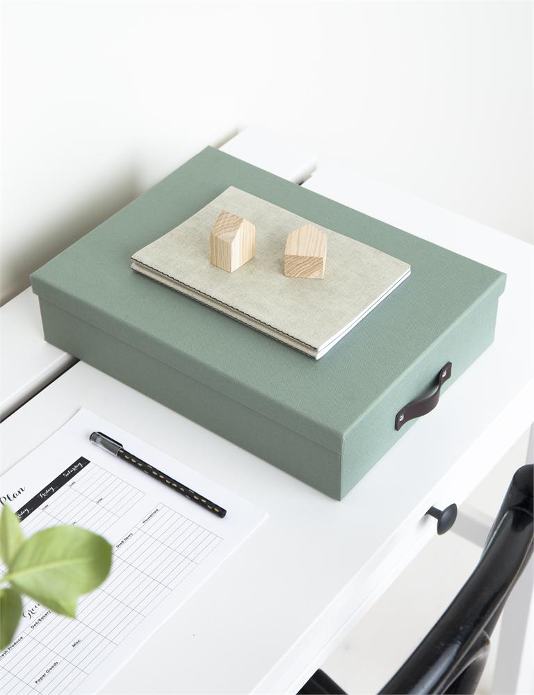 Dokumentenbox A4 Grün – Anwendung 3