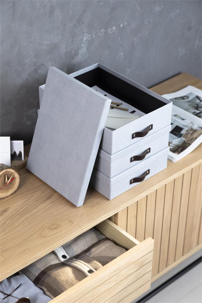 Dokumentenbox A4 Hellgrau – Anwendung 4