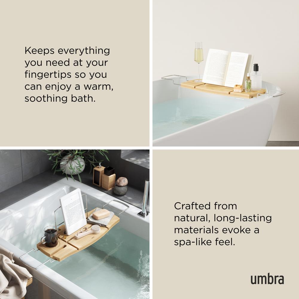 Aquala Badewannenablage Natur 11
