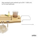 Aquala Badewannenablage Natur 13