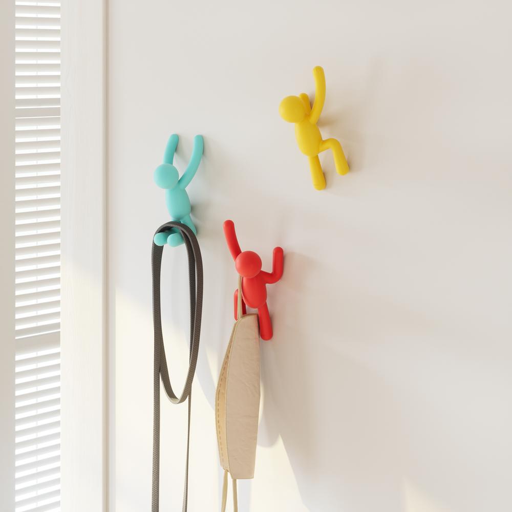Buddy Wandhaken 3er-Set Bunt 05