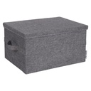 Aufbewahrungsbox groß Grau
