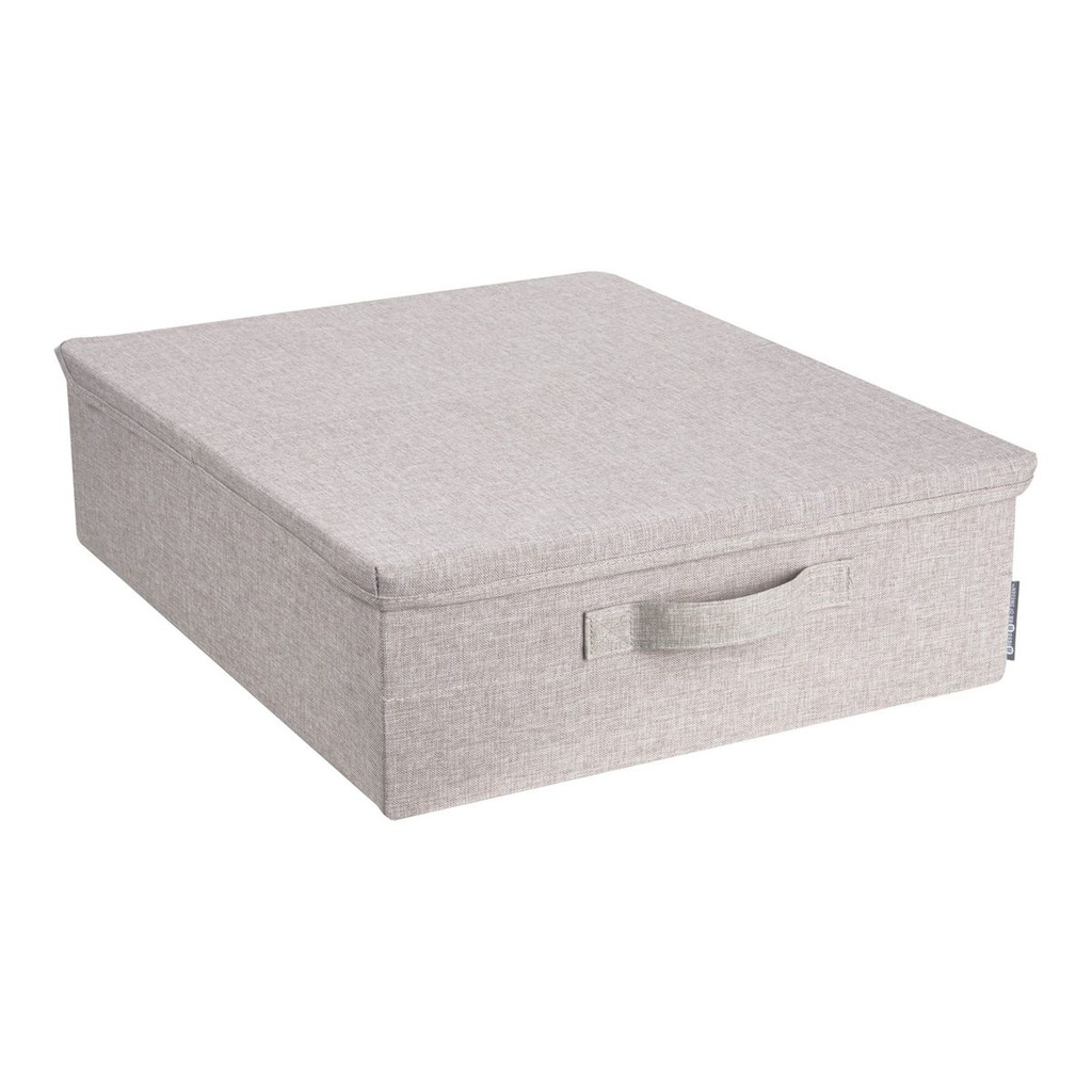 Unterbett-Aufbewahrung mit Deckel Beige