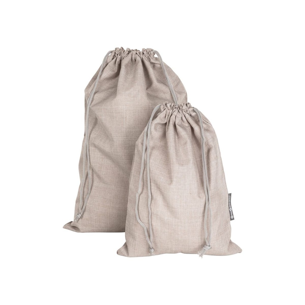 Wäschesäcke 2-tlg. Beige