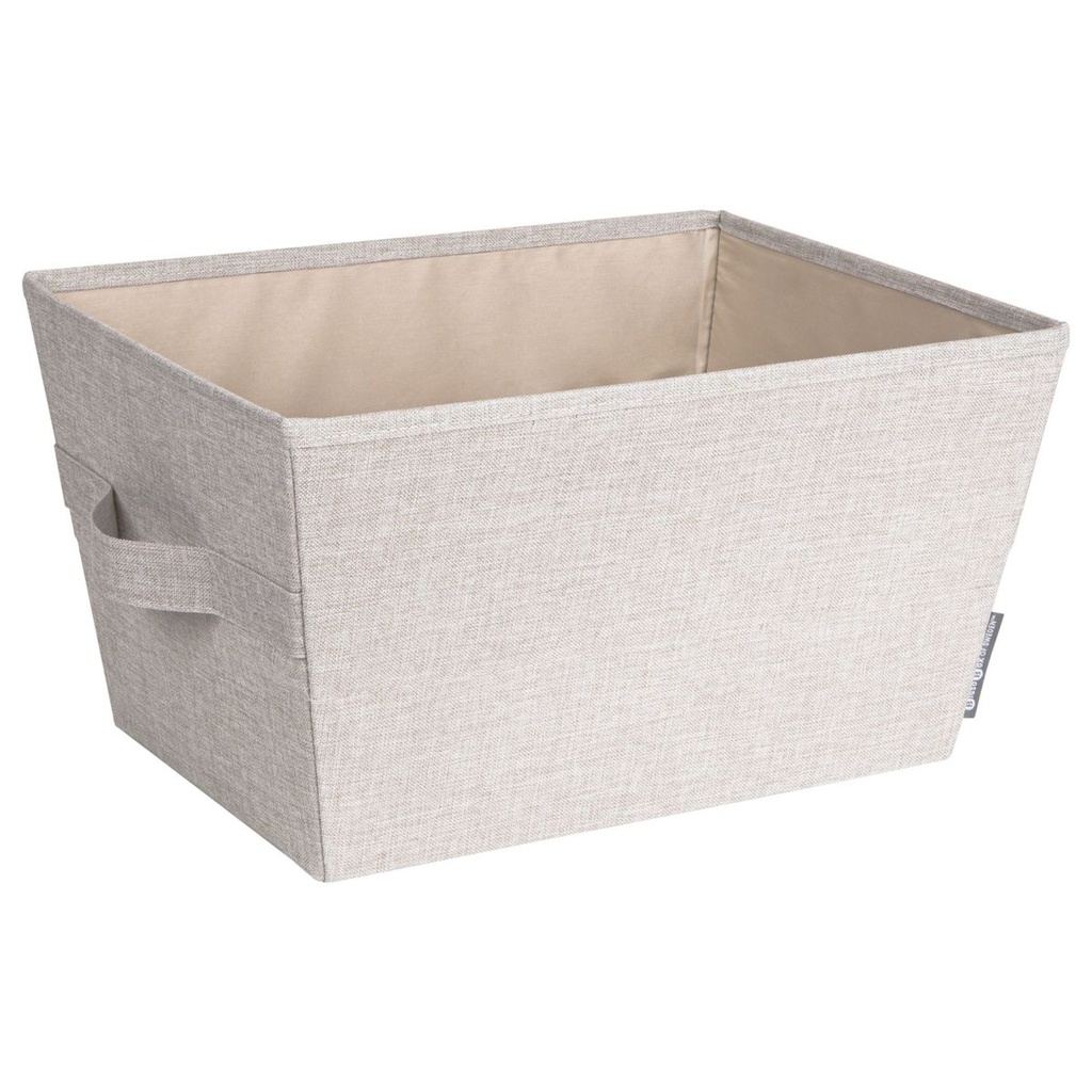 Konische Aufbewahrungsbox M Beige