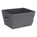 Konische Aufbewahrungsbox L Grau