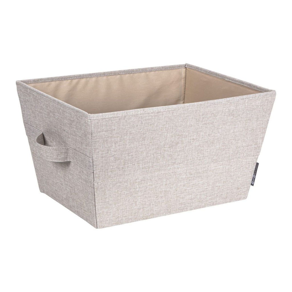 Konische Aufbewahrungsbox L Beige