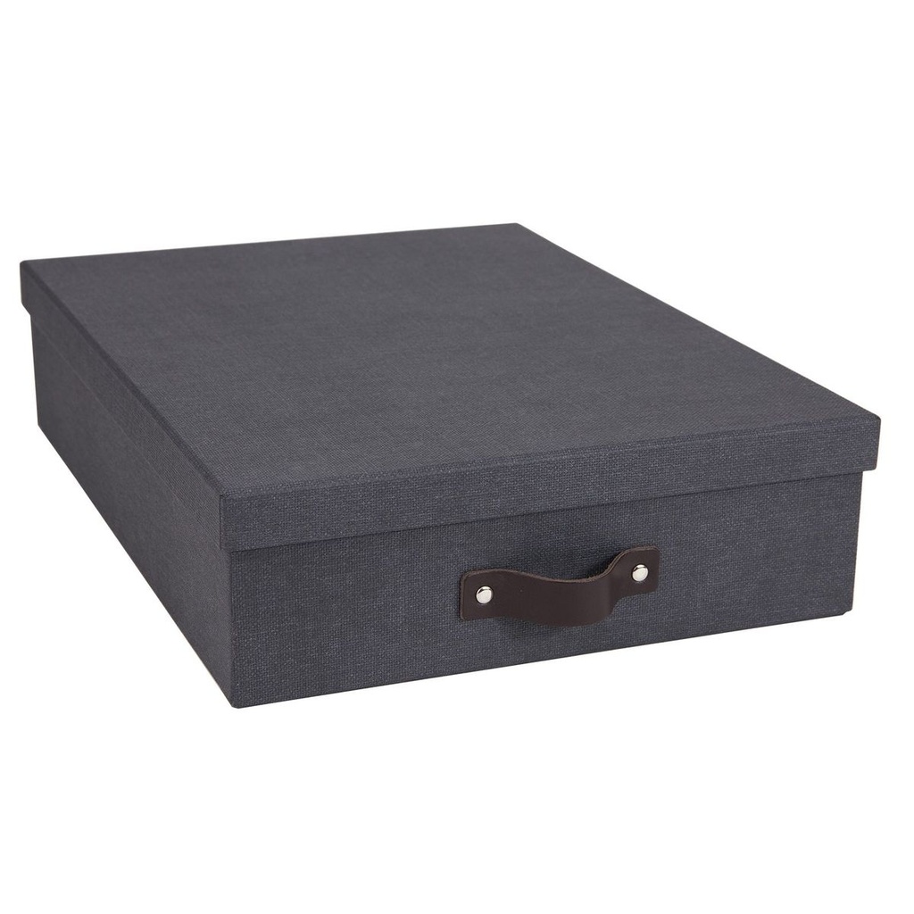 Dokumentenbox A4 Dunkelgrau