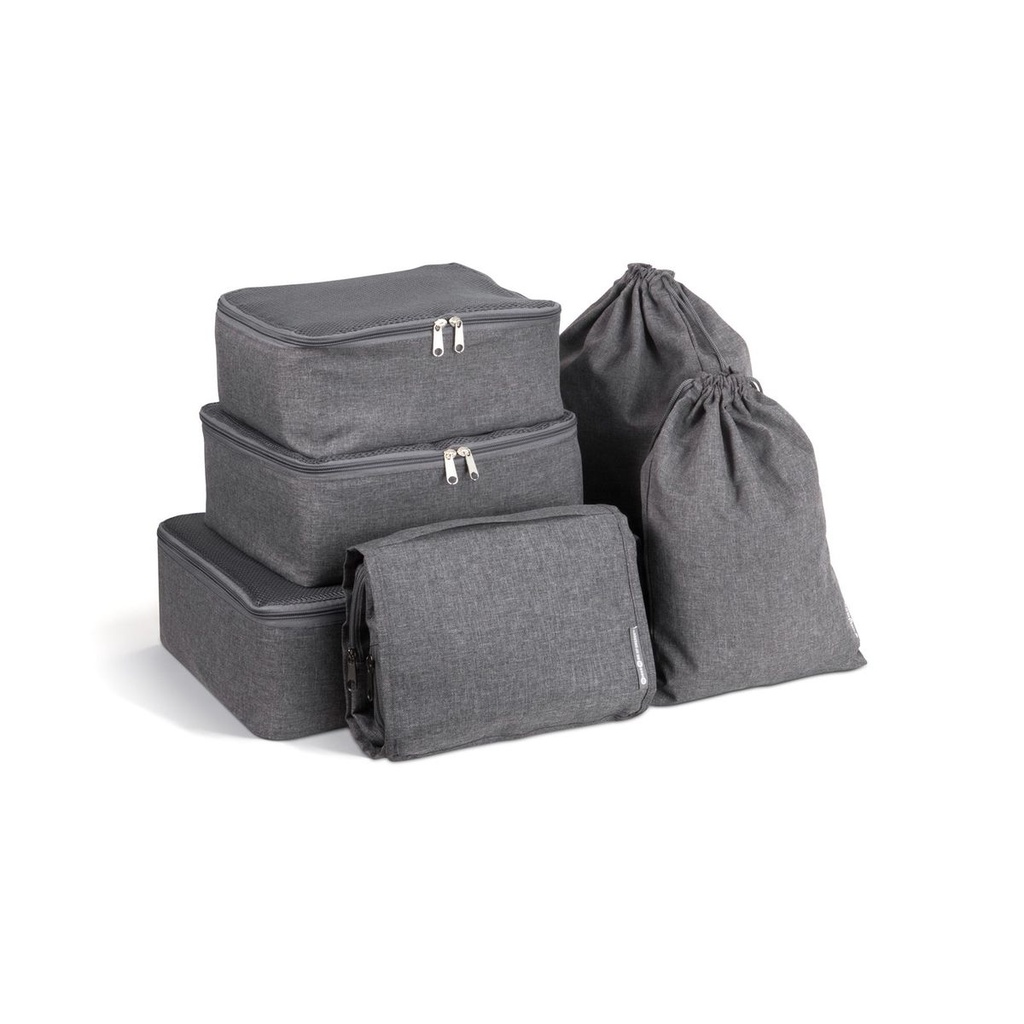 Reise-Set 5-tlg. Grau
