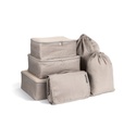 Reise-Set 5-tlg. Beige