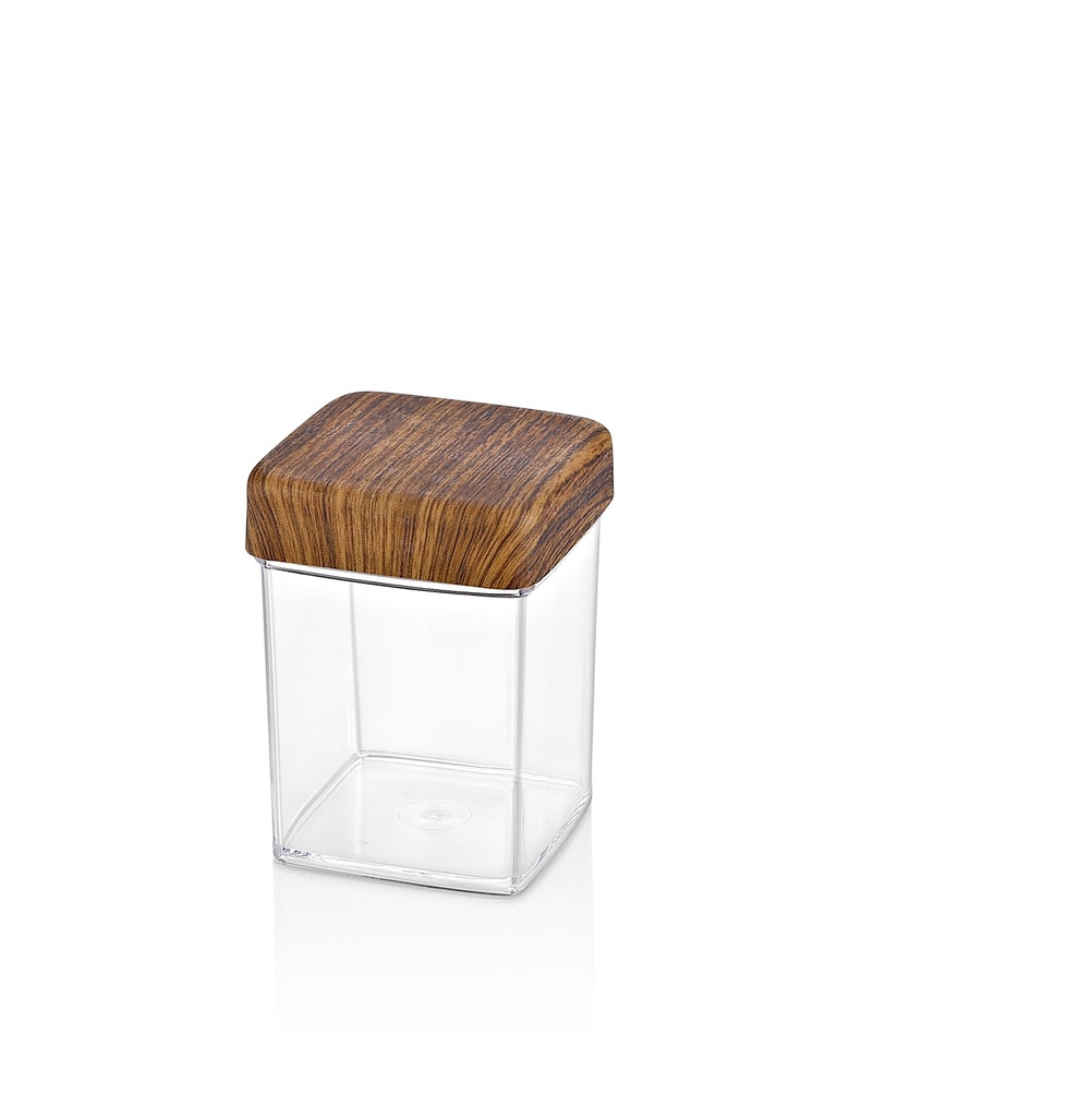 0,4 L QUADRATISCHES VORRATSGLAS