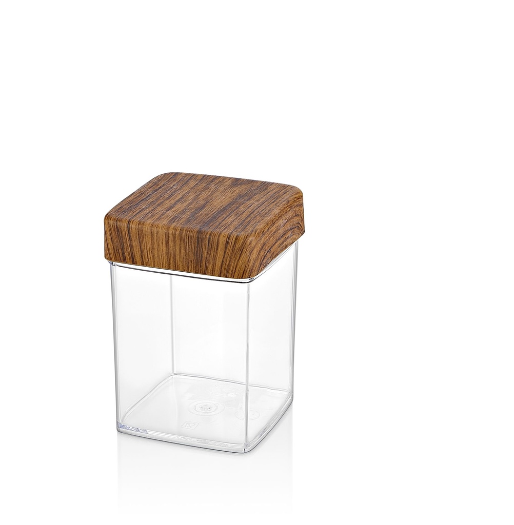 0,63 L QUADRATISCHES VORRATSGLAS