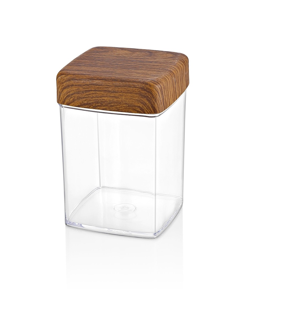 1 L QUADRATISCHES VORRATSGLAS