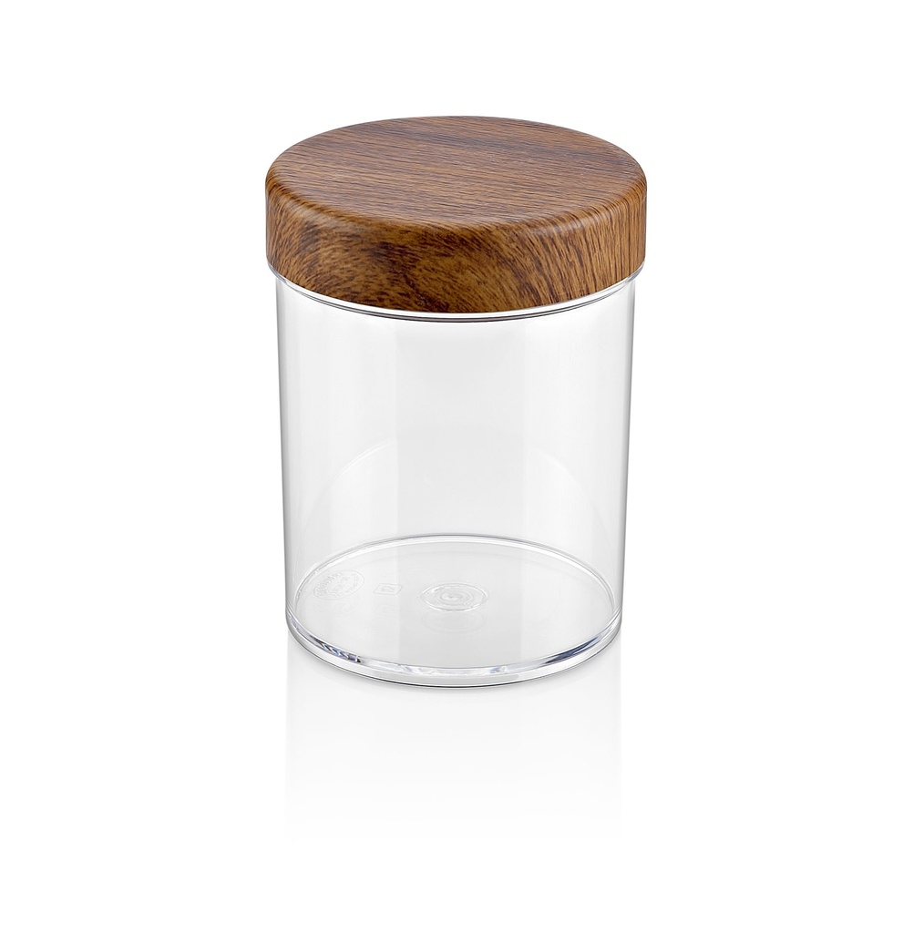 1 L RUNDES VORRATSGLAS
