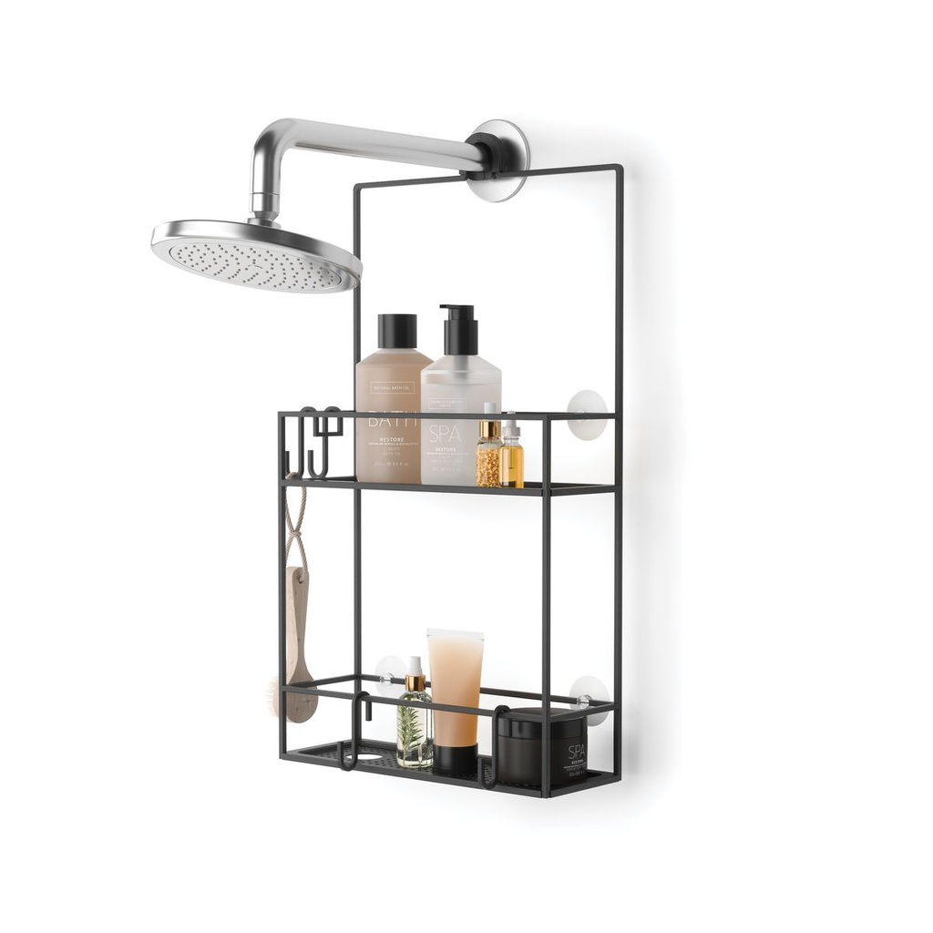Cubiko Duschablage Schwarz