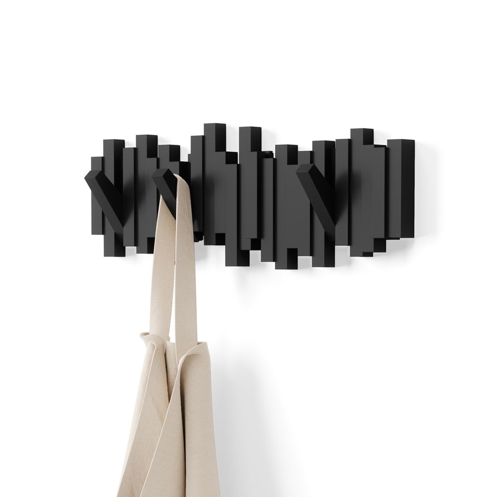 Sticks Hakenleiste Schwarz