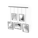 Exhibit Bilderrahmen 5er-Set Schwarz