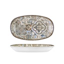 Tiefe ovale Platte 30,5x18 cm