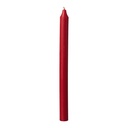 RUSTIC Stabkerze Rot D2,2xH28 cm