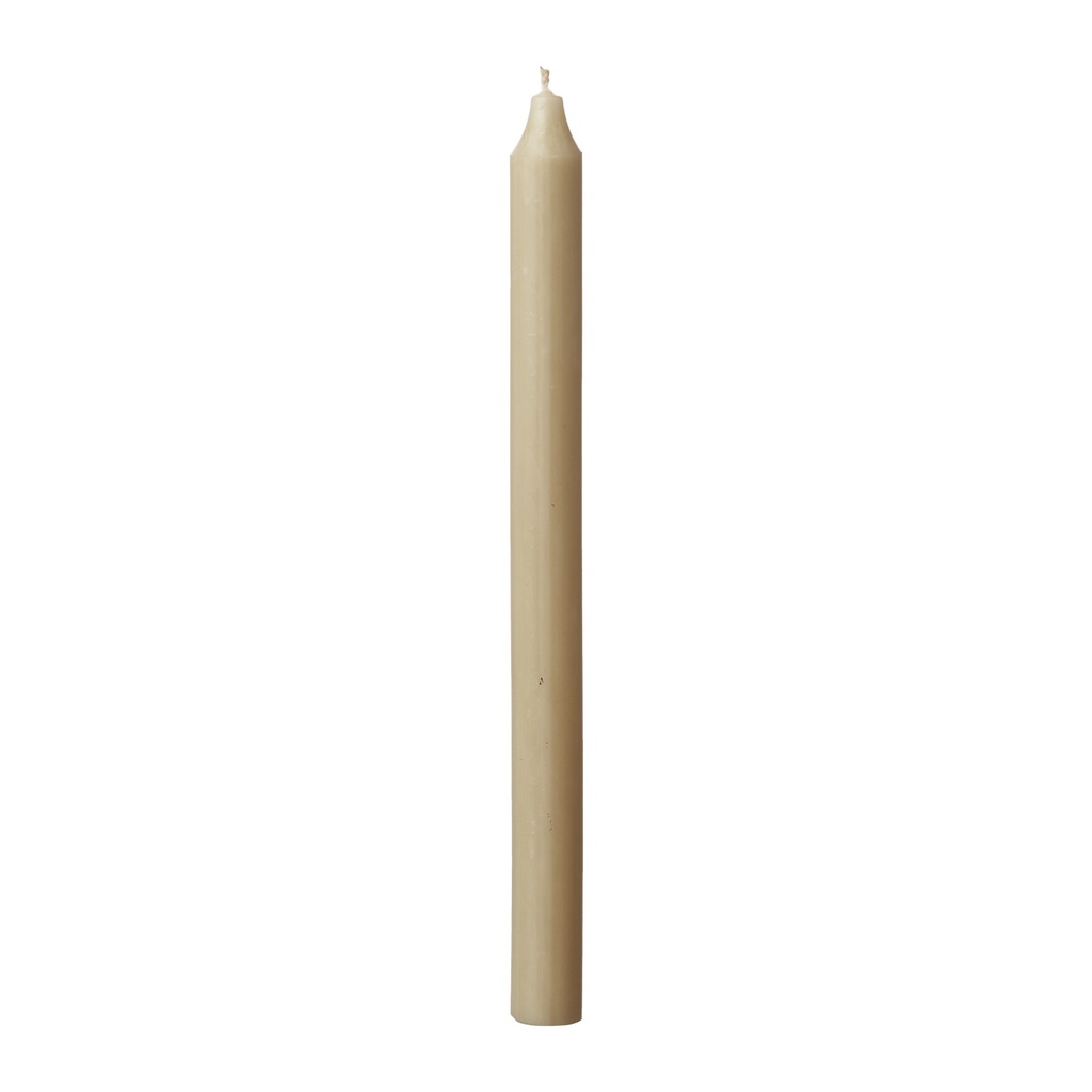 RUSTIC Stabkerze Kahki D2,2xH28 cm