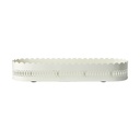 Kerzenhalter Elfenbein L40xW14xH6.5 cm