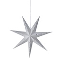 Weihnachtsstern Weiß D75xD23 cm