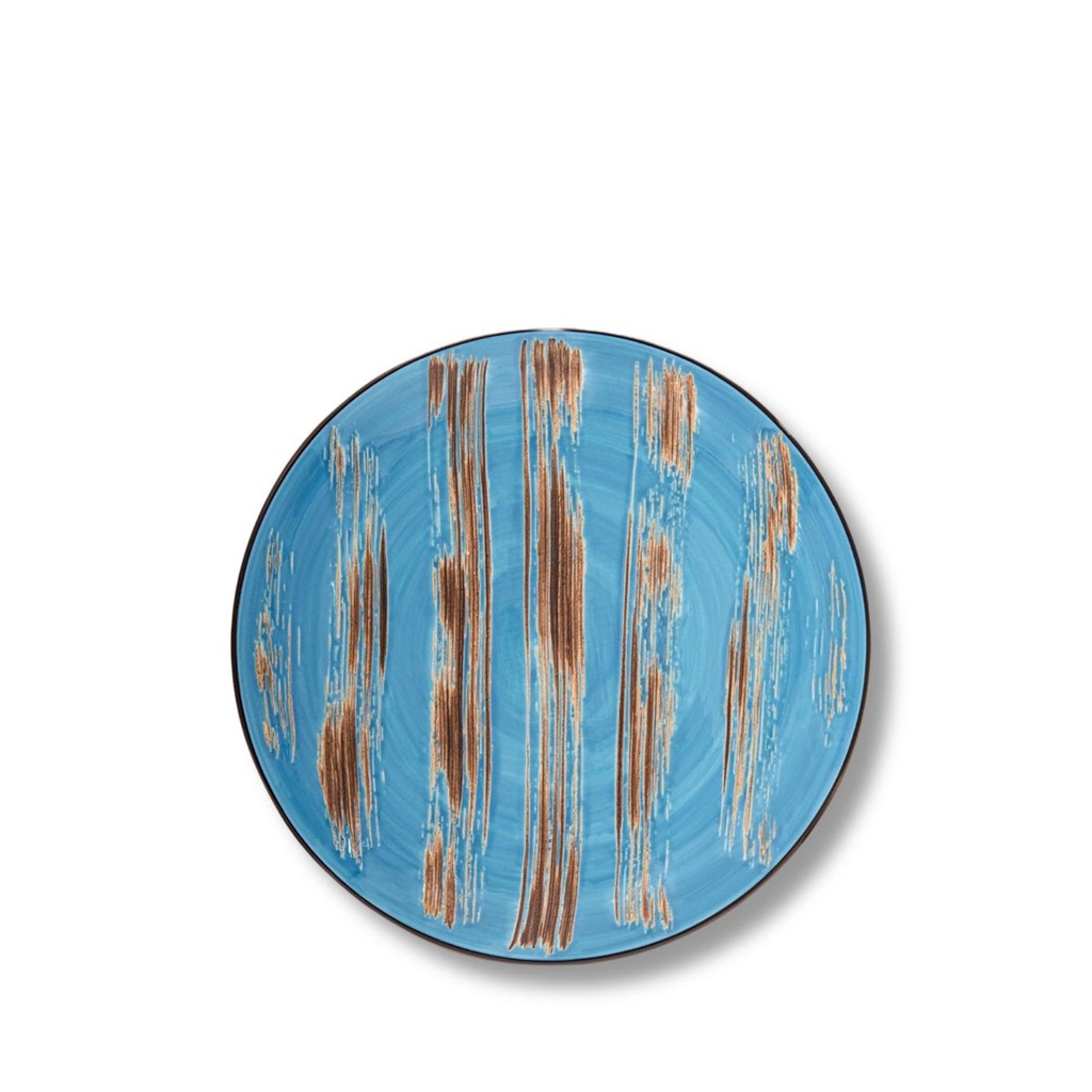 Scratch Teller 23 cm blau