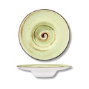 Spiral tiefer Teller 24 cm 200 ml pistazie