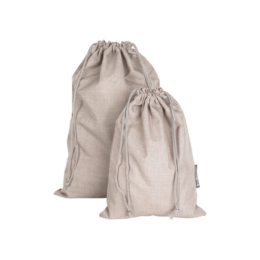 [6949S0201-99] Wäschesäcke 2-tlg. Beige