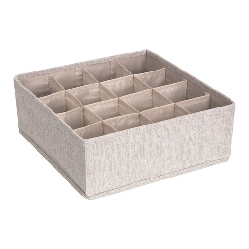 [6953S0201-99] Schubladen-Organizer 16 Fächer Beige