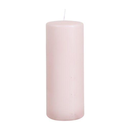 [278-200-70] SKYLINE Stumpenkerze Altrosa D7,8xH20 cm