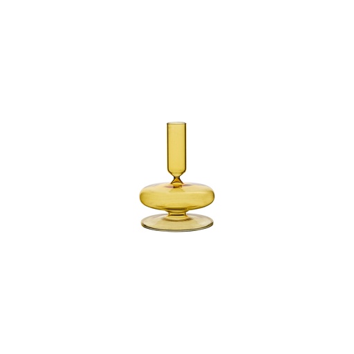 [762-632-00] DAISY Kerzenhalter Gelb D10xH14 cm