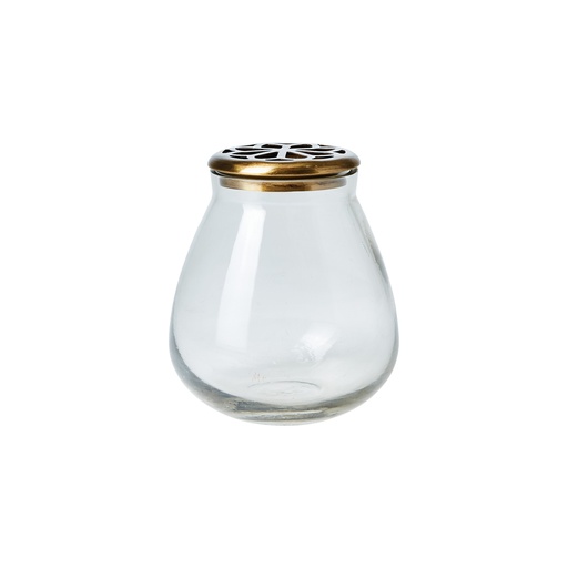 [788-410-00] ELLEN Vase Klar D13xH14 cm